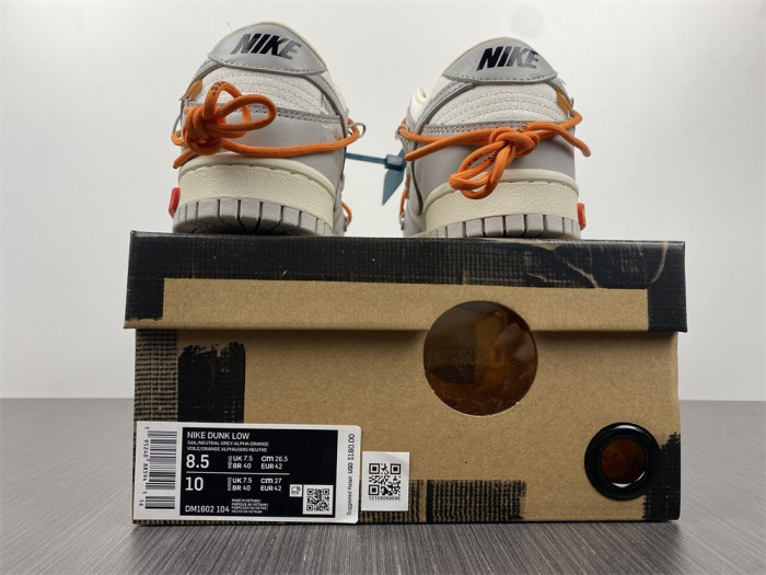 nike dunk low ofw of44 - dm1602-104