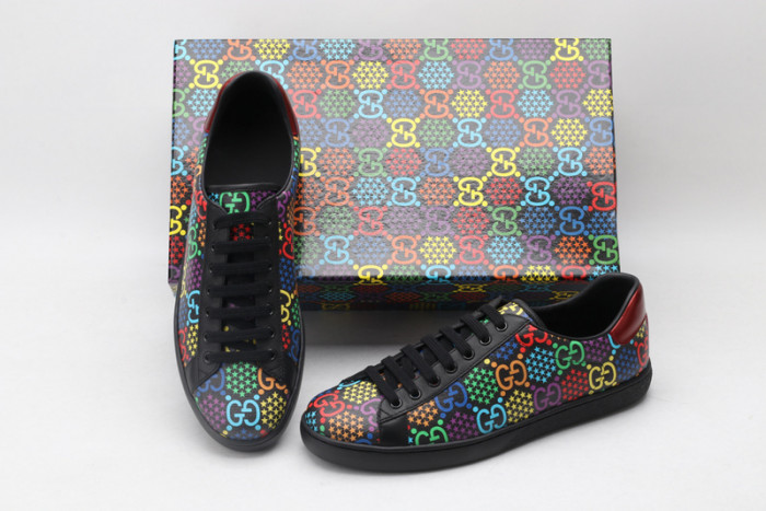 gucc ace embroidered low-top sneaker 610085 h2020 1110