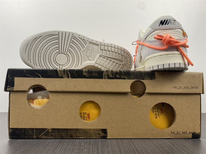 nike dunk low ofw of19 - dj0950-119