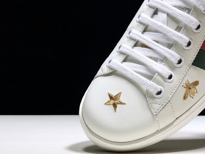 gucc ace embroidered low-top sneaker