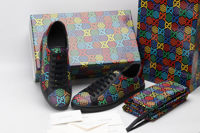 gucc ace embroidered low-top sneaker 610085 h2020 1110
