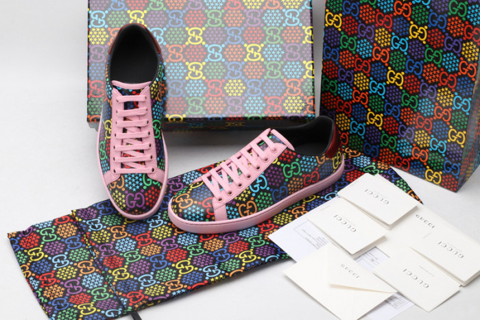 gucc ace embroidered low-top sneaker 610085 h2020 1115