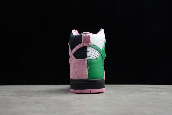 nike sb dunk high invert celtics cu7349-001