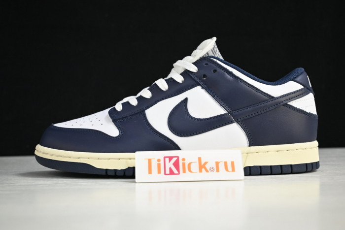 nike dunk low vintage navy dd1503-115