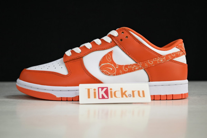 nike dunk low essential paisley pack orange dh4401-103