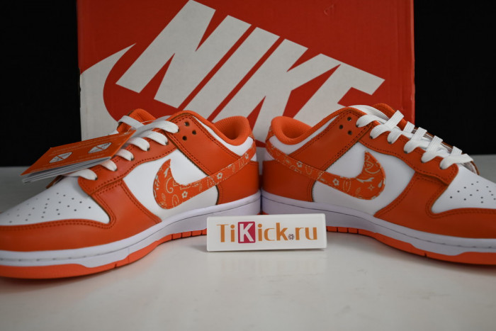 nike dunk low essential paisley pack orange dh4401-103