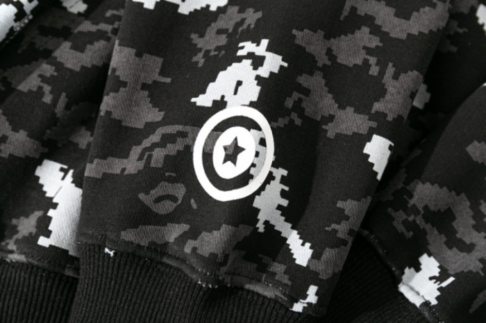 bape abc shark full zip hoodie