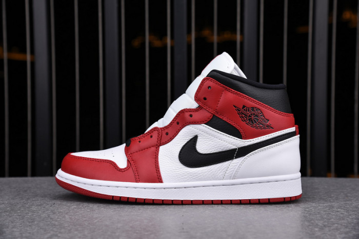 air jordan 1 mid chicago (2020) - 554724-173