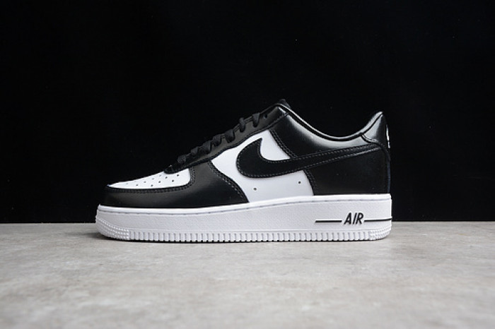 nike air force 1 "tuxedo" white and black aq4134-100
