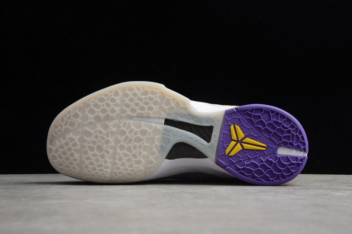 new nike kobe 6 white purple yellow cw2190-105