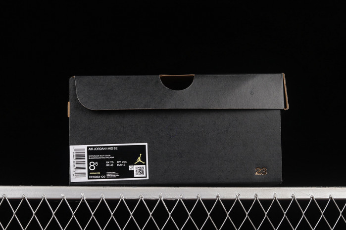jordan 1 mid diamond shorts - dh6933-100