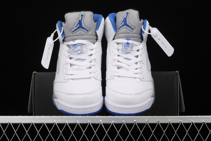 air jordan 5 retro white stealth (2021) dd0587-140