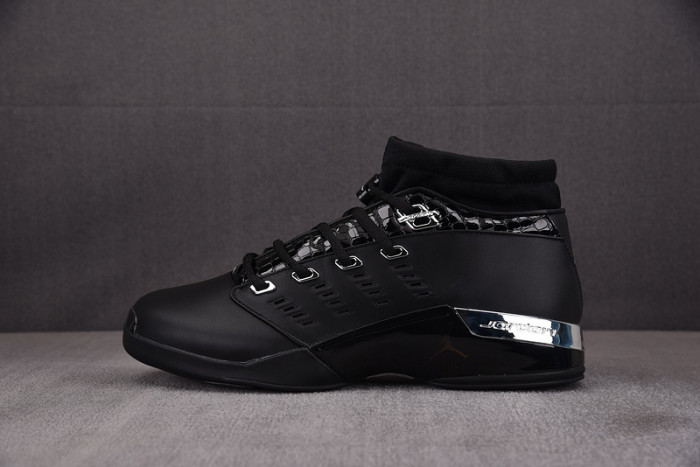 Air Jordan 17 OG Low ''Black Chrome'' 303891-004