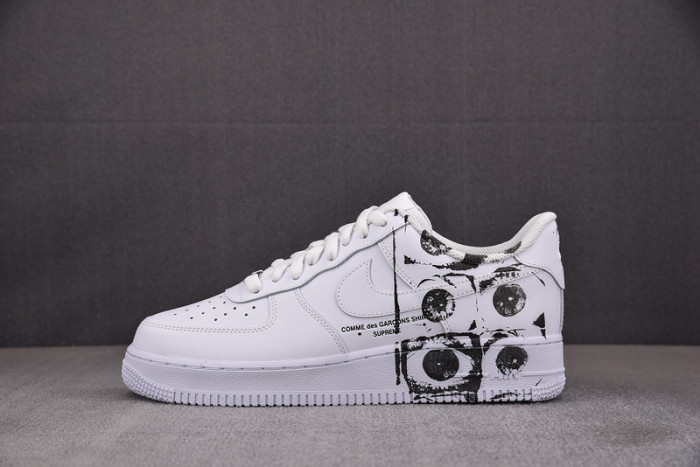 Svp*me x Comme des Garçons SHIRT x Air Force 1 Low 'Eyes' 923044-100
