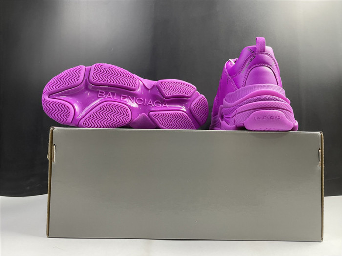 blcg sneaker triple.s.gomma purple red 524039 w2fa1 9016
