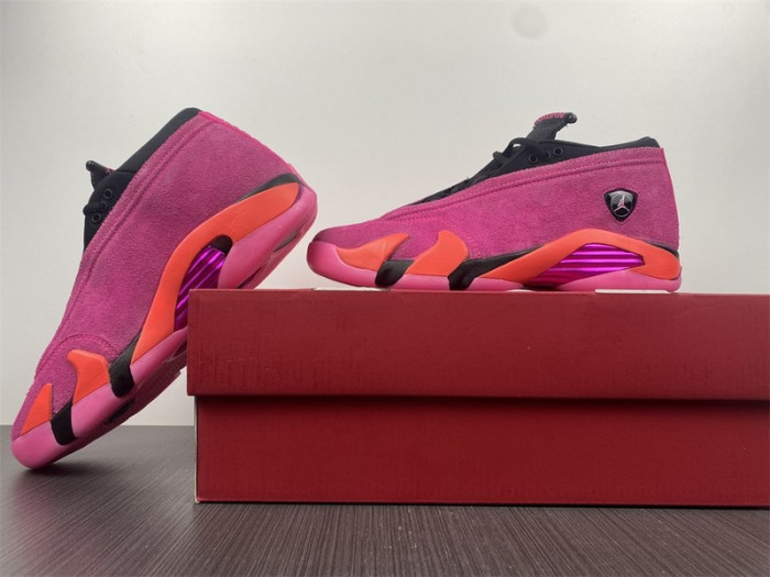 jordan 14 retro low shocking pink (w) - dh4121-600