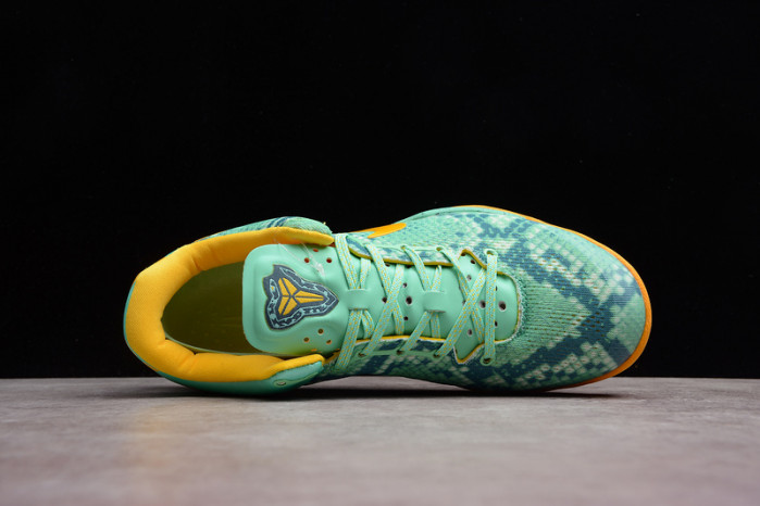 nike kobe 8 system green glow laser orange 555035-304