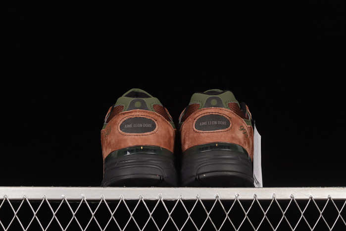 new balance 993 aime leon dore brown - mr993ald
