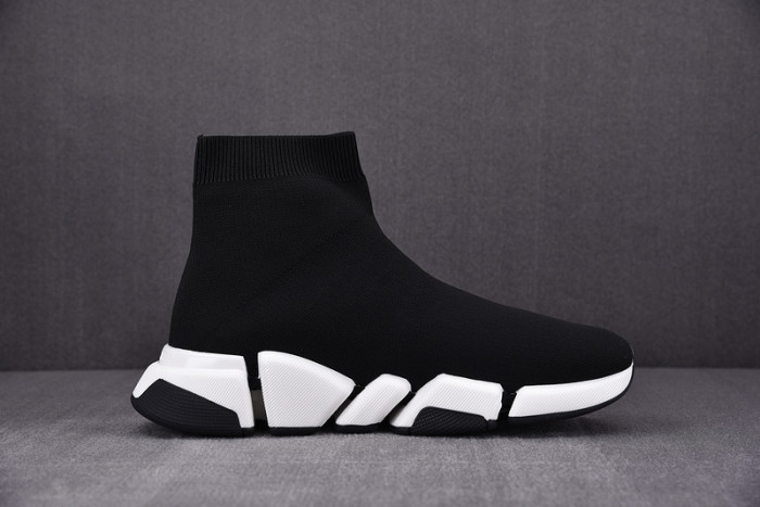 blcg speed sneaker black and white