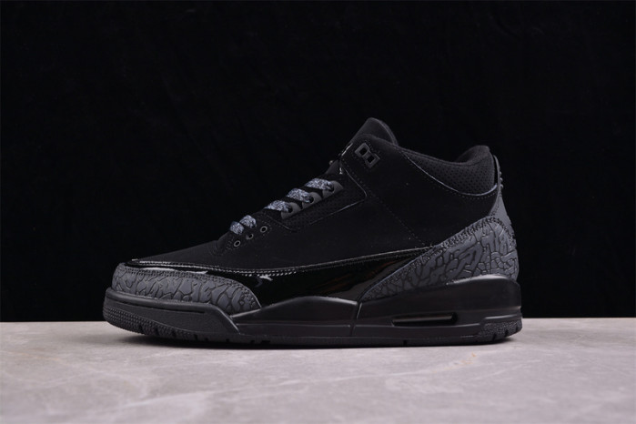 air jordan 3 retro ''black cat'' - 136064 002