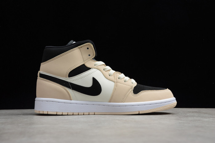 air jordan 1 mid barely orange (w) - bq6472-800