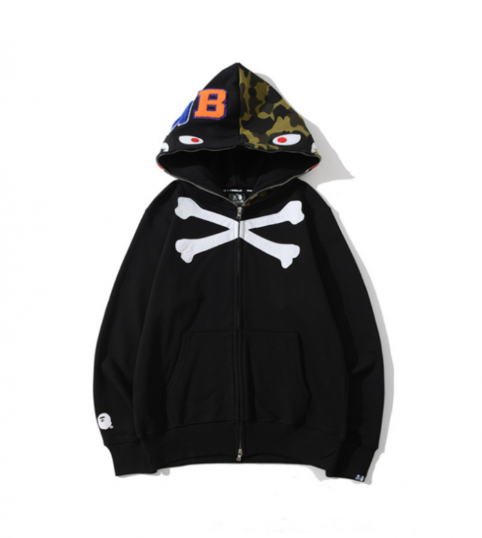 bape abc shark full zip hoodie ba586219