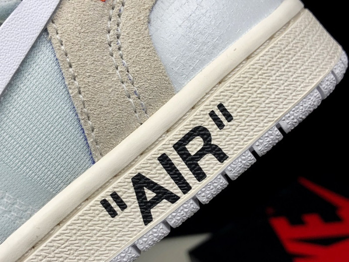 air jordan 1 retro high ofw white aq0818-100