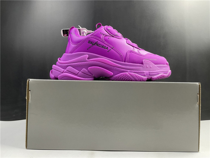 blcg sneaker triple.s.gomma purple red 524039 w2fa1 9016
