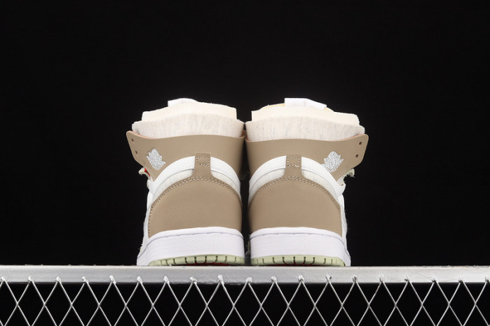 air jordan 1 zoom cmft olive aura ct0979-102