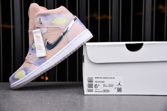 air jordan 1 mid se p(her)spective (w) - cw6008-600