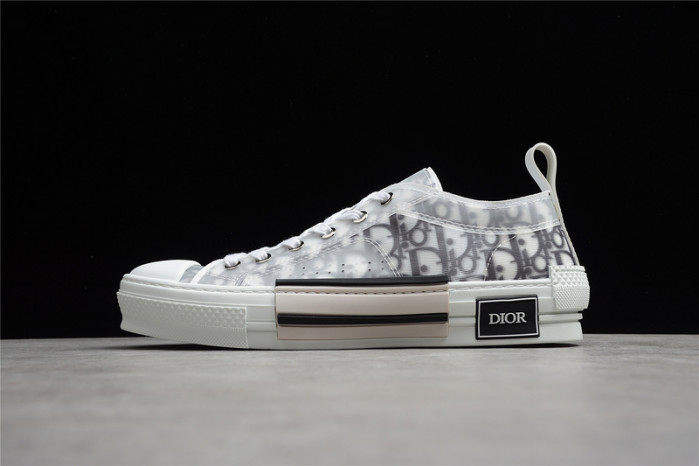 d10r b23 low top logo oblique sneakers