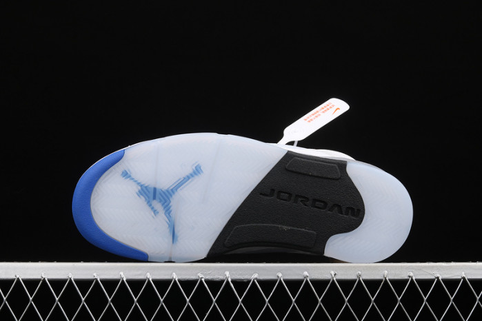 air jordan 5 retro white stealth (2021) dd0587-140
