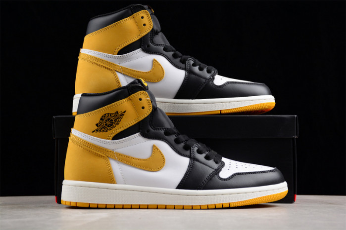 jordan 1 retro high og yellow ochre 555088-109