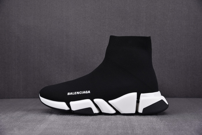 blcg speed sneaker black and white