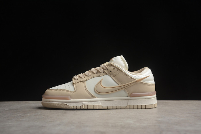 nike wmns dunk low twist ''sanddrift'' dz2794-102