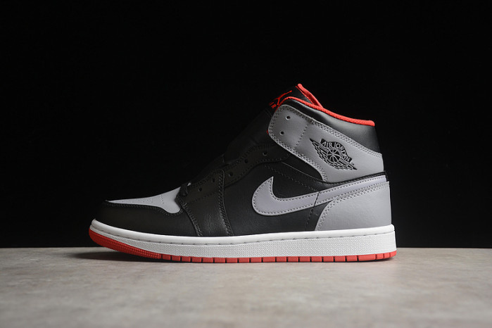 air jordan 1 mid ''shadow fire red'' dq8426-006