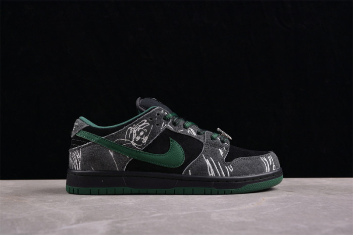 there skateboards x nike sb dunk low hf7743-001