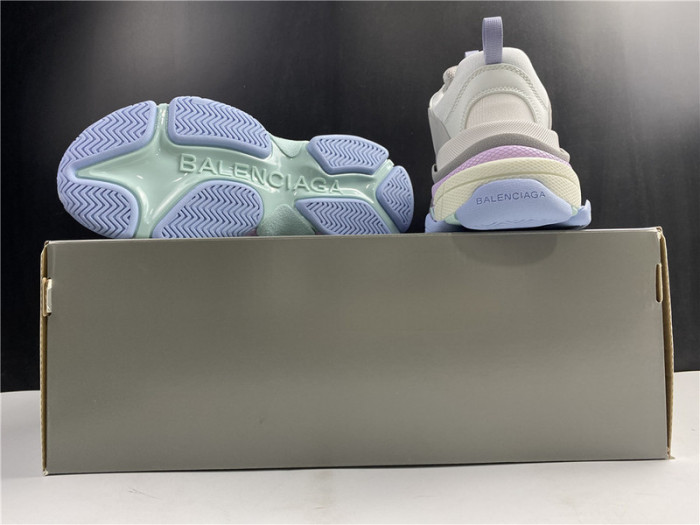 blcg sneaker triple.s.gomma gray purple and pink 536737 w2fw1 1977