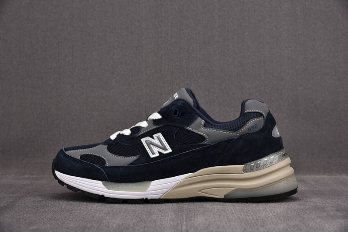 new balance 992 navy grey - m992gg