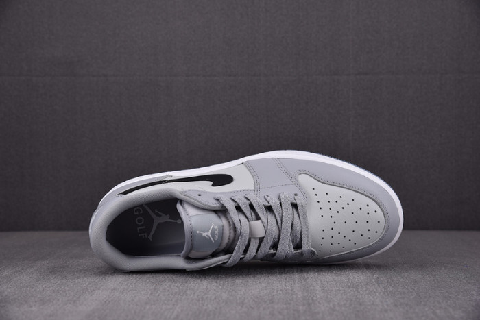 air jordan 1 retro low golf wolf grey - dd9315-002