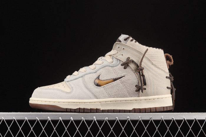 nike dunk high bodega sail multi friends and family cz8125 100