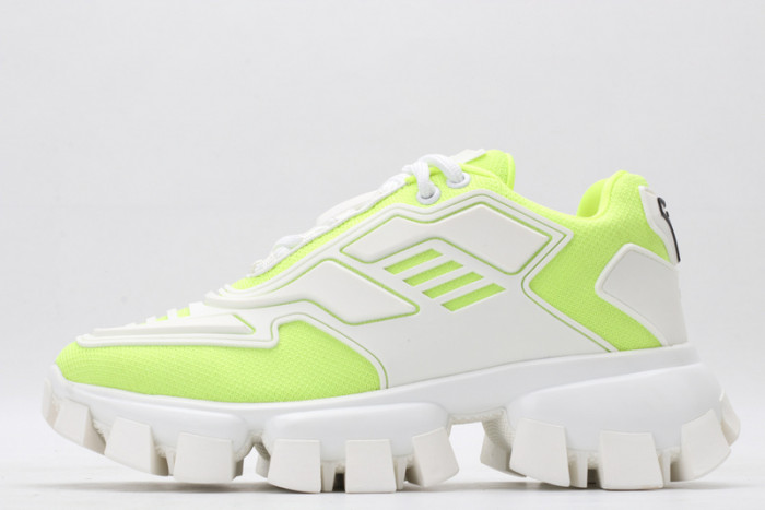 pra cloudbust thunder knit white and fluorescence green