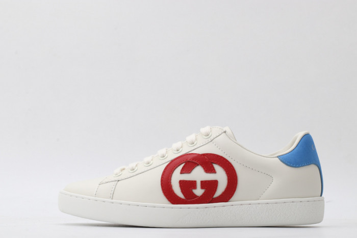 gucc ace embroidered low-top sneaker 431942a38g09066