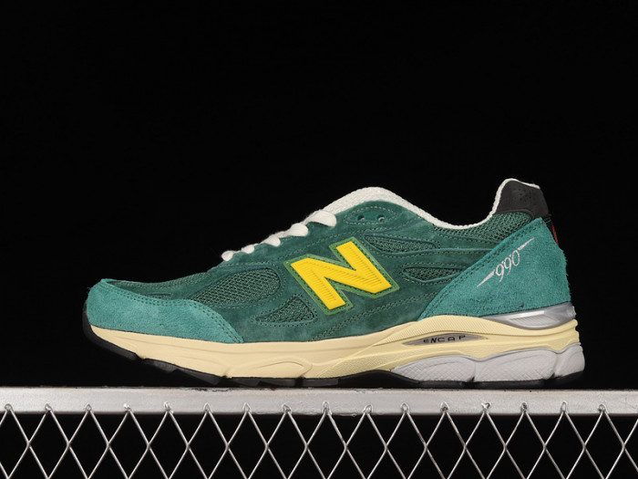 new balance 990v3 made in usa green yellow m990gg3