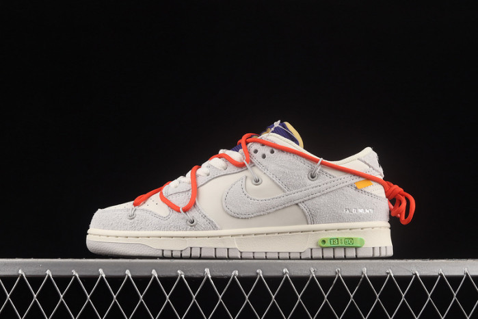 nike dunk low off-white lot 13 - dj0950-110