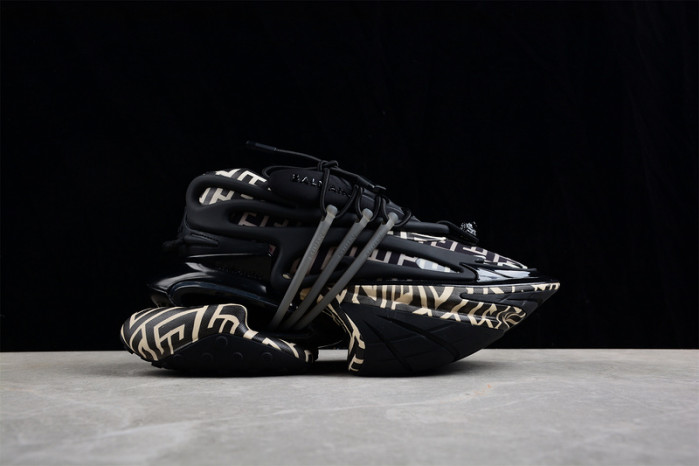 balmain unicorn layered sneakers bl20371