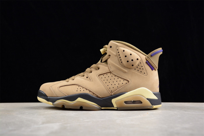 air jordan 6 retro gore-tex ''brown kelp'' fd1643-300