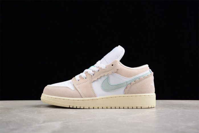 air jordan 1 low se gs ''scalloped edge'' dz5356-800
