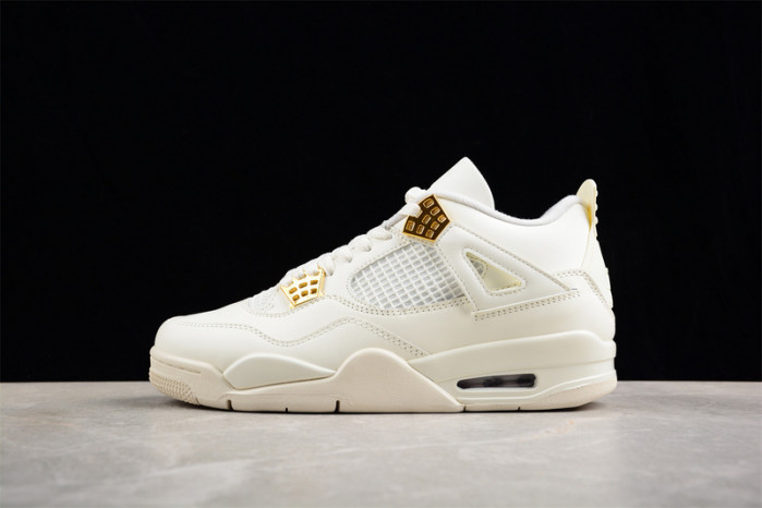 air jordan 4 retro ''metallic gold'' aq9129-170