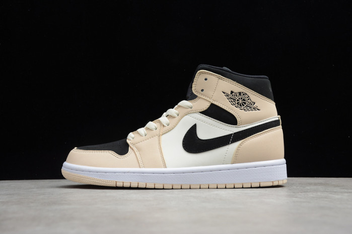 air jordan 1 mid barely orange (w) - bq6472-800